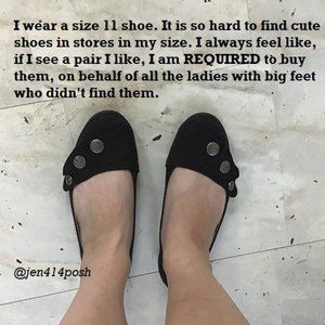 Big Feet Problems 🥿👠👡👢👟